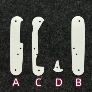 4 Types White Color G10 Liner For 91mm Victorinox SAK-NiceToolHome
