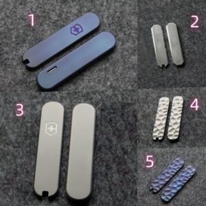 Titanium Alloy Handle Scales For 58mm Victorinox SAK-NiceToolHome