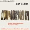 Deer Antlers Handle Scales For 91mm Victorinox SAK-NiceToolHome