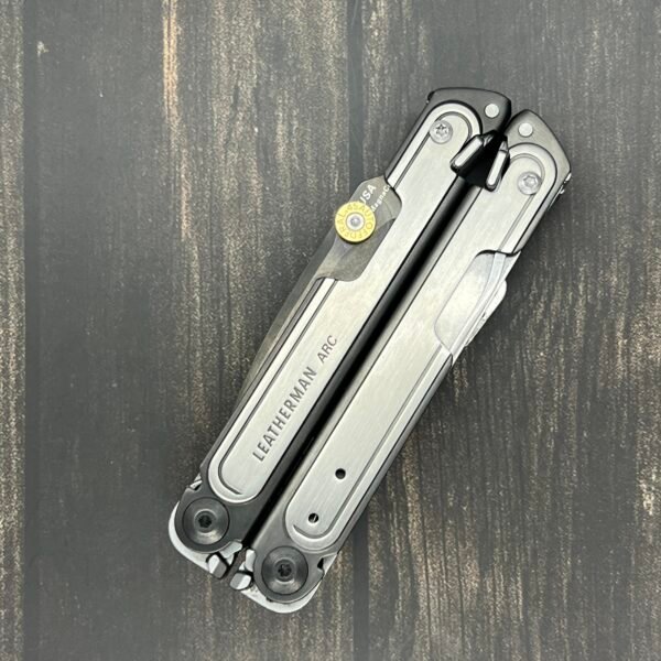 2 kind Titanium alloy / Brass Bullet Primer Style Thumb Grip with Screw fixation For Leatherman ARC-NiceToolHome