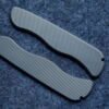 Titanium Alloy Handle Scales with Tweezers/Toothpick Slot For 111mm Victorinox SAK-NiceToolHome