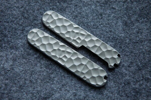 Titanium Alloy Handle Scales with Tweezers and Toothpick Slot For 91mm Victorinox SAK-NiceToolHome