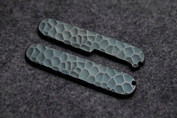 Titanium Alloy Handle Scales with Tweezers and Toothpick Slot For 91mm Victorinox SAK-NiceToolHome