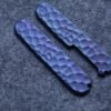 Titanium Alloy Handle Scales with Tweezers and Toothpick Slot For 91mm Victorinox SAK-NiceToolHome
