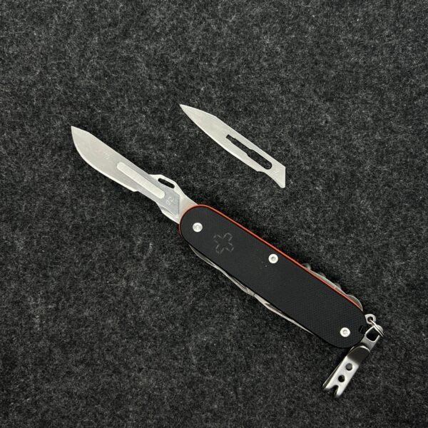 Scalpel Handle with Thumb Hole Fits #36 Blade For 91mm Victorinox SAK-NiceToolHome