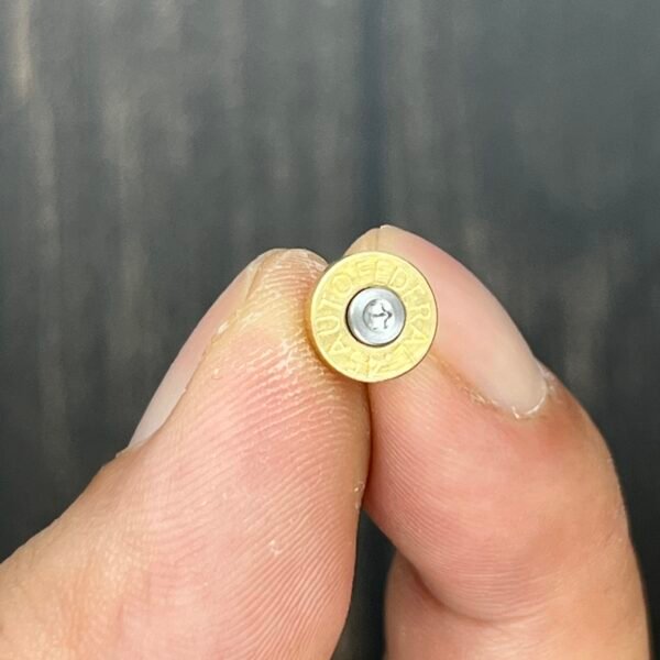 2 kind Titanium alloy / Brass Bullet Primer Style Thumb Grip with Screw fixation For Leatherman ARC-NiceToolHome