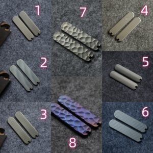 Titanium Alloy Handle Scales For 58mm Victorinox SAK-NiceToolHome