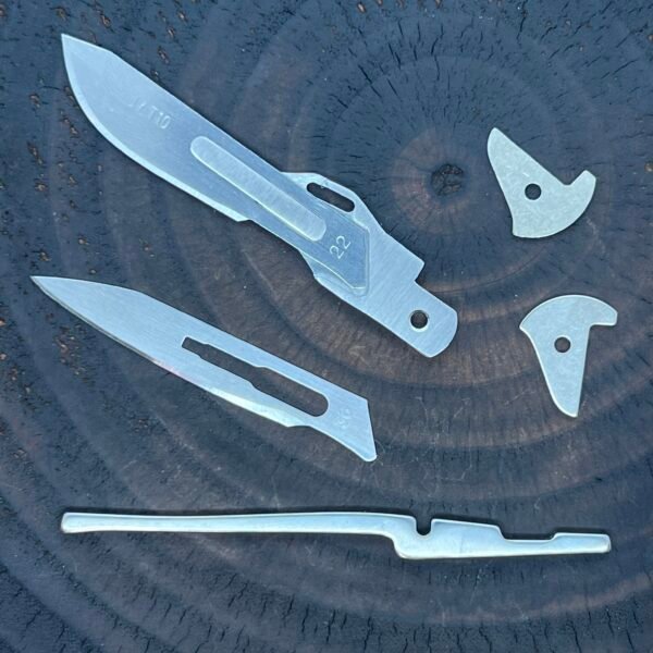 Scalpel Handle with Thumb Hole Fits #36 Blade For 91mm Victorinox SAK-NiceToolHome